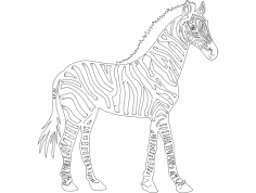 zebra dxf Dosyası