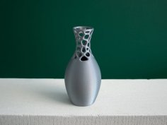 Voronoi Vase For Dried Flowers, Elegant Decoration Vase 3D Printer Model