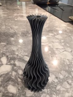 Wavey Vase 3D Printer Model