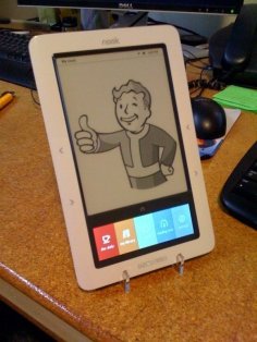 Laser Cut EReader Easel Stand