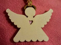 Laser Cut  Angel Ornaments