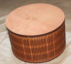 Laser Cut Round Box