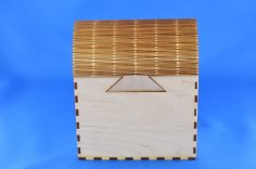 Laser Cut Wooden Chest