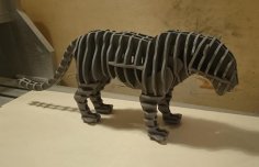 Laser Cut Tiger