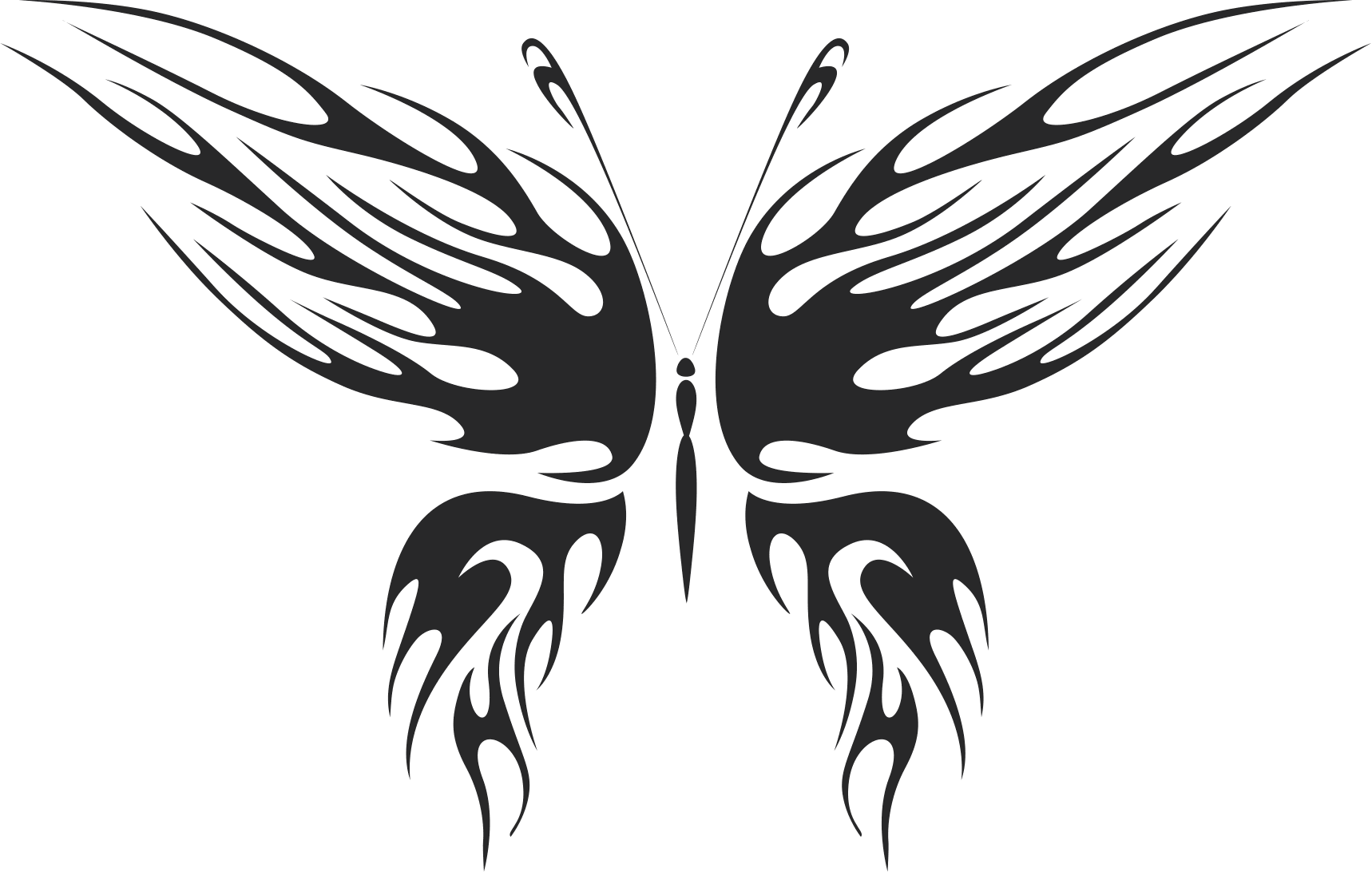 Free Free 200 Tribal Butterfly Svg SVG PNG EPS DXF File