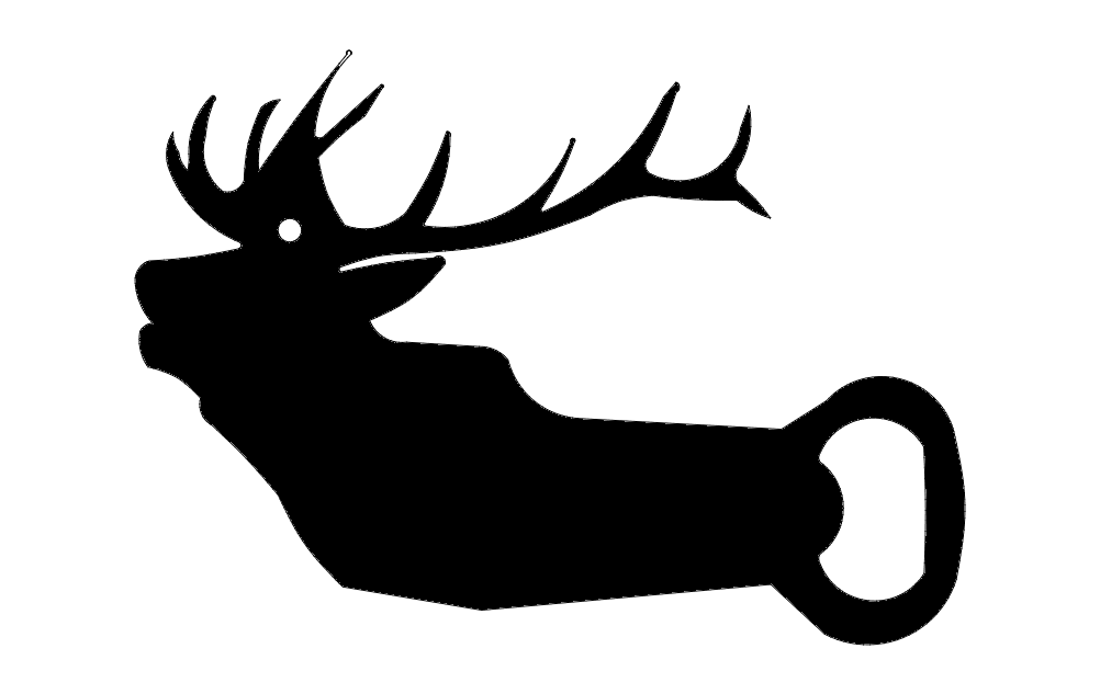 Elk abridor archivo dxf