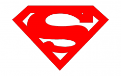 Superman fichier dxf