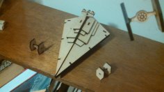 Laser Cut Star Destroyer