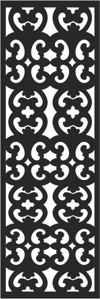 Window pattern design Free Vector