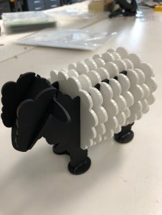 Laserowo wycinane podstawki dla owiec 3mm