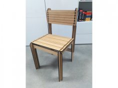 Opensource Laser Cut Chair DXF File