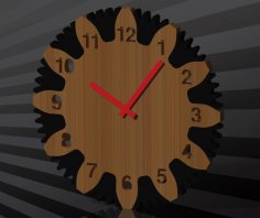 Wall Clock dxf file