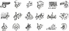 Note Music Vector Free Vector