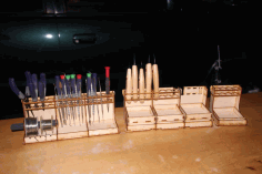 Organizador de ferramentas de corte a laser 3mm