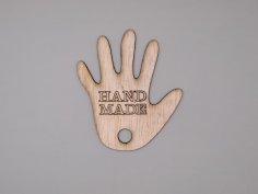 Laser Cut Handmade Craft Sign Symbol Tag Free Vector