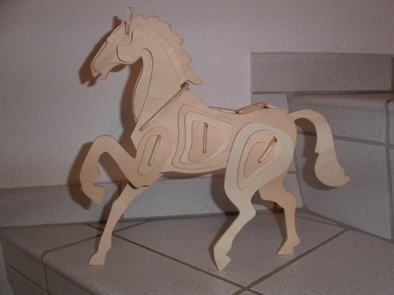 Лошадь 3D Пазл