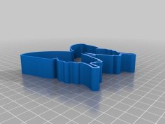 Butterfly Cookie Cutter 3D Printer Model