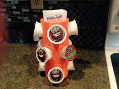 Stacking K-Cup Storage 3D Printer Model