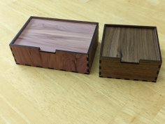 Laser Cut Open Lid Box