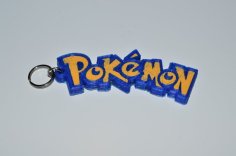 Pokemon GO Keychain Keyring Hanger 3D Printer Model