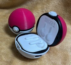 Pokeball Pokemon Case For QCY-T13 3D Printer Model