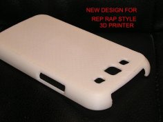 Galaxy S3 Phone Case – Fixed For Better Rep Rap Printing 3D Printer Model