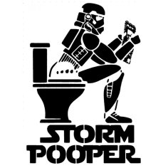 Storm Pooper Stencil 3D Printer Model