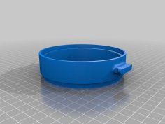 Stackable Sieve (~1 / 2 / 3 / 4 Mm Holes) 3D Printer Model