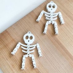 Skeleton Flexible 3D Printer Model