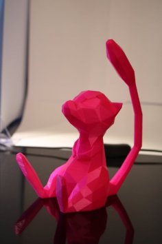 Low Poly Mew 3D Printer Model