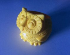 Smiling Owl Pot V2 3D Printer Model