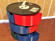 Spool Storage Boxes 3D Printer Model