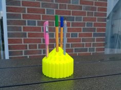 Pencil Stand 3D Printer Model