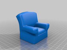 Arm Chair 3D Printer Model