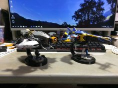 Starlink Ship Display Stand 3D Printer Model