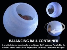 Balancing Ball Container 3D Printer Model