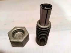 Fake Screw 19x55mm 3D Printer Model