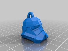 Stormtrooper Key Chain 3D Printer Model