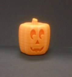 Jack-o-Lantern 3D Printer Model