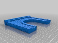 3 Stone Single Tunnel Portal – HO Scale 3D Printer Model