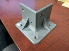 Ikea Lack Table Leg Bracket 3D Printer Model