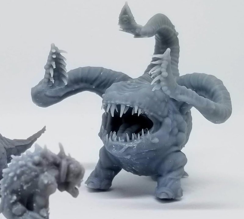 Otyugh DnD 3D Printer Model Download Free STL File - 3axis.co