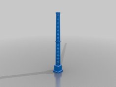 Railway Utility Mast 3D Printer Model