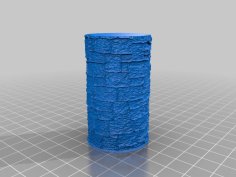 Seamless Rock Roller 3D Printer Model