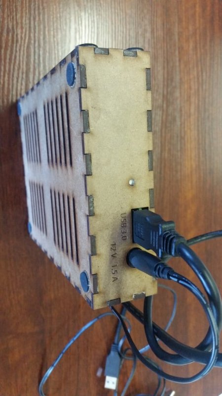 Laser Cut HDD Enclosure