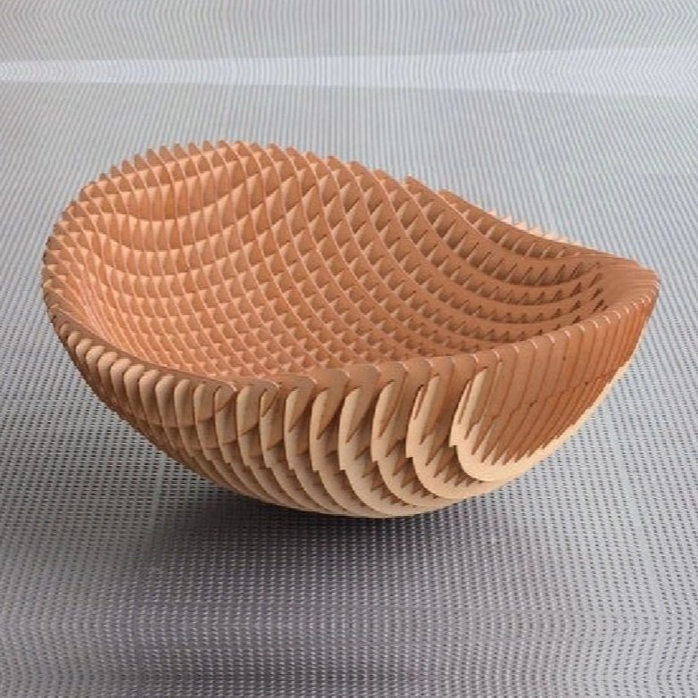 Laser Cut Fruit Bowl