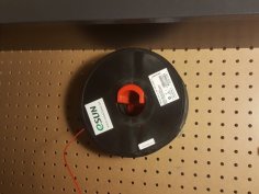 Pegboard Filament Spool Holder 3D Printer Model