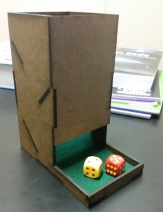 Laser Cut Dice Tower