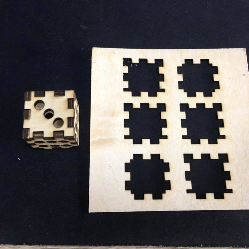 Laser Cut Dice