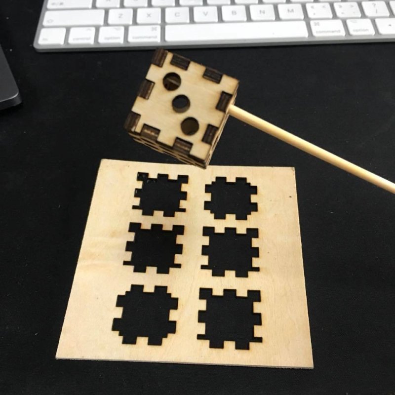 Laser Cut Dice